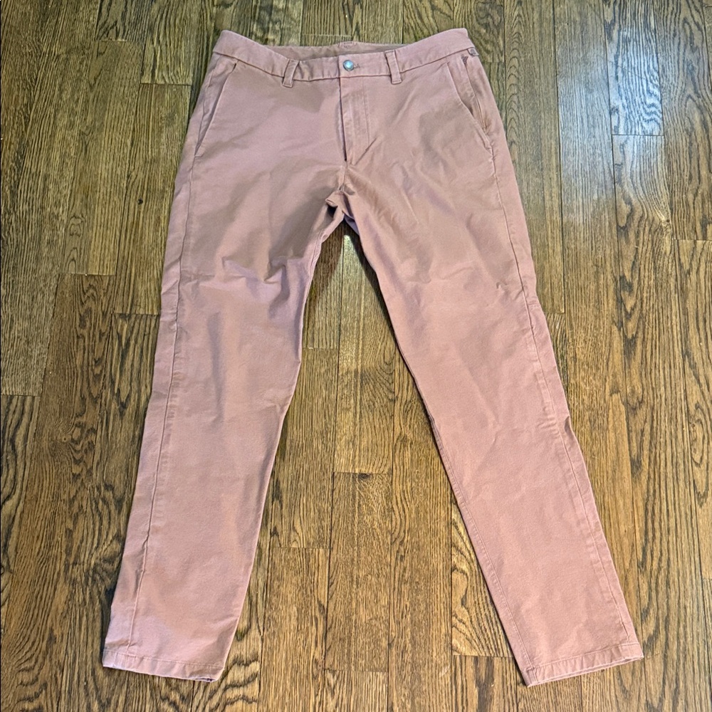 Lululemon men’s Smoky Topaz ABC Slim Pants EUC Size 32